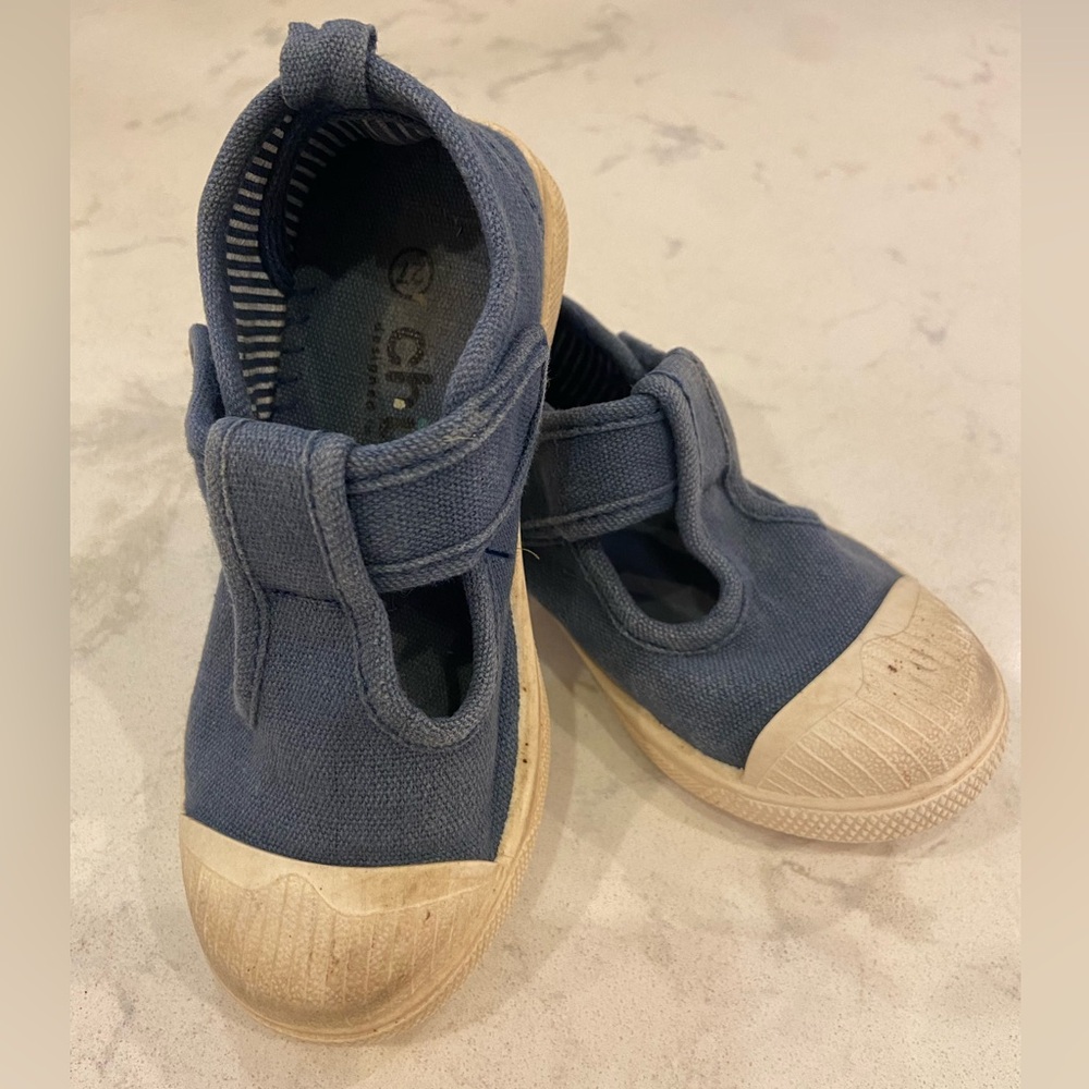 Chus Chris Navy Blue Canvas Shoes Size 27